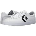 thumbnail image 1 of converse 157777c : breakpoint leather ox unisex white/black/white (boy/girl/men 8.0 = women 9.5), 1 of 5