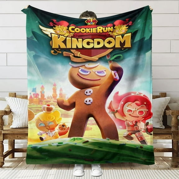 cookie run kingdom Throw Blanket Gifts for Fans Lover Girls Boys Women Present Hoodie Him Bed 60"x80"