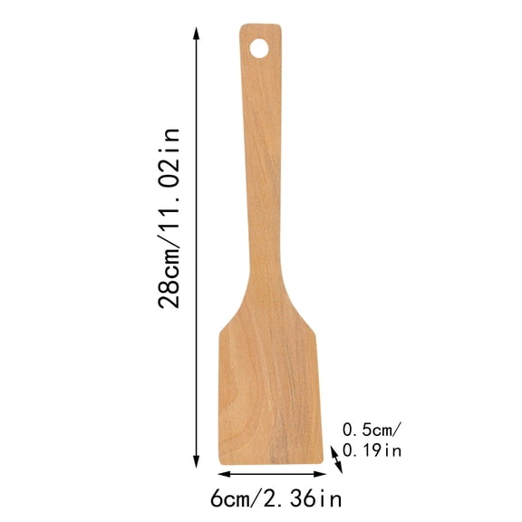 cooking utensils Cooking Utensils Ladle For Home Cooking Natural Log Yellow 1 wooden spatula