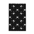 cool hockey Stick puck black white Kitchen Towels, Dish Towels for