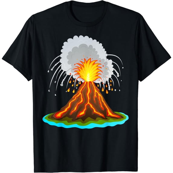 cool volcano, eruption, volcanic eruption, lava, magma T-Shirt