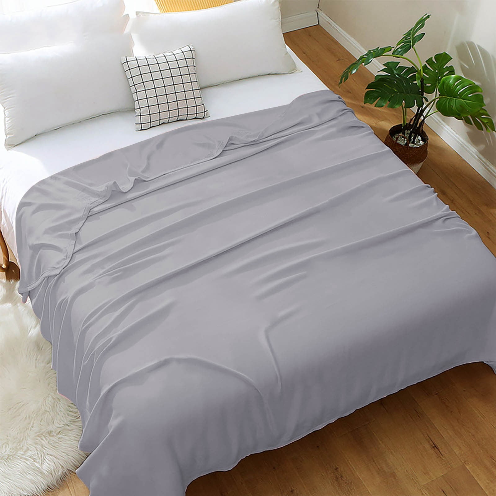 cooling weighted blanket blankets waterproof and stain proof thermal blanket Solid Color Blanket Small Blanket Still Solid Color Soft Cover Blanket For Children 50X70CM Walmart