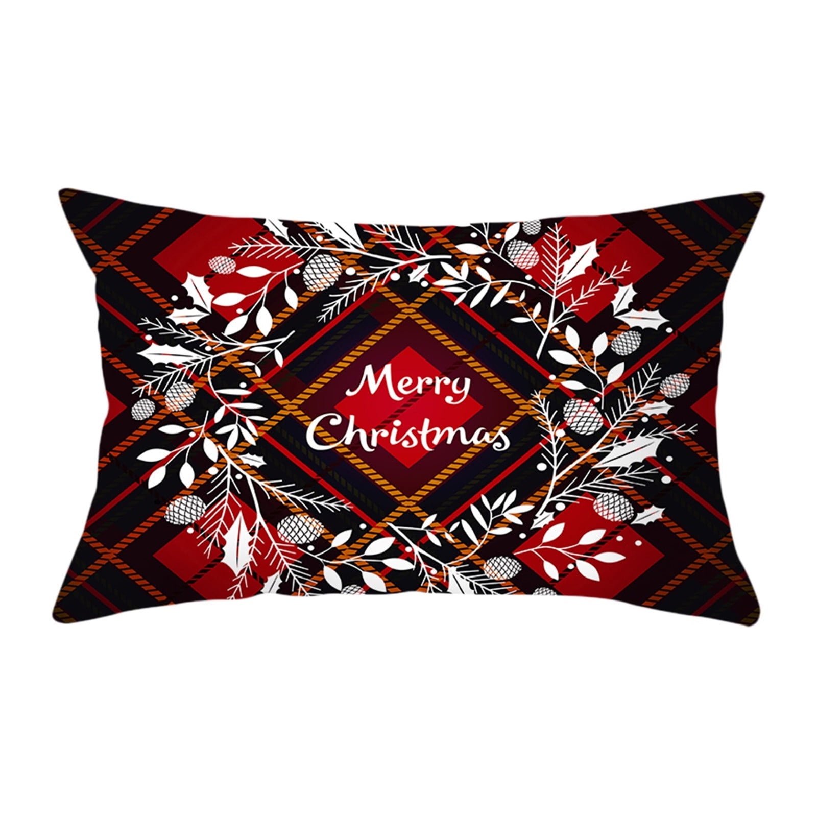 coop pillowNew Christmas Red Waist Pillowcase Home Accessories Sofa