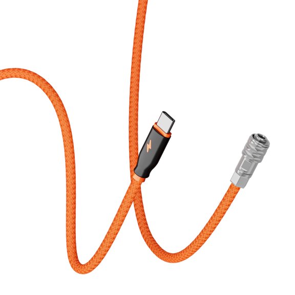 cord,Usb-c To 2-pin Pocket Camera 4k/6k Cable Camera 4k/6k V-mount Wire Compatible With Cable With Braided With Pocket Camera With Braided Wire 4k/6k V-mount Battery Dsfen Buzhi