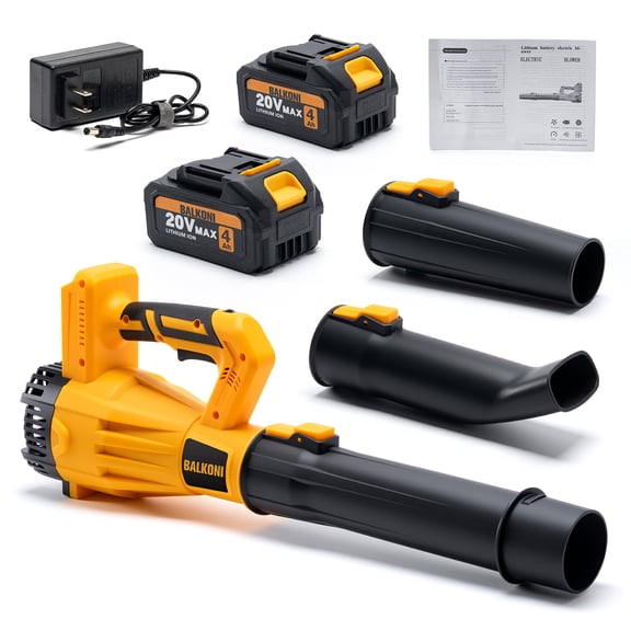 cordless leaf blowr for garden &yard, battery powered