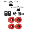 thumbnail image 1 of core 6.0 longboard trucks wheels package 59mm x 43mm 83a 186c red, 1 of 1