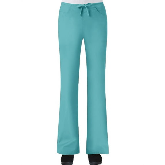 core by maevn women's flare leg scrub pant