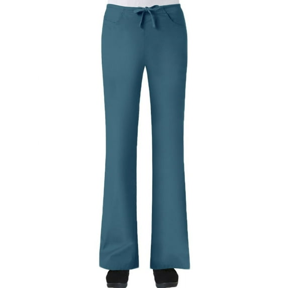 core by maevn women's flare leg scrub pant