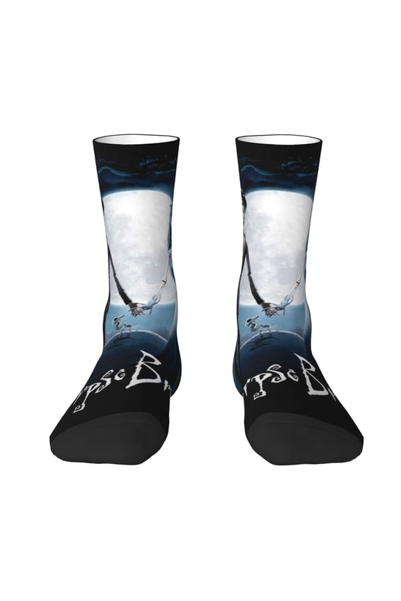 corpse bride Socks Athletic Sport Colorful Novelty Graphic Crew Tube Socks Warm For Men WomenPerfect Gift