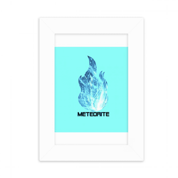 cosc spblue flame meteor desktop photo frame picture display decoration art painting