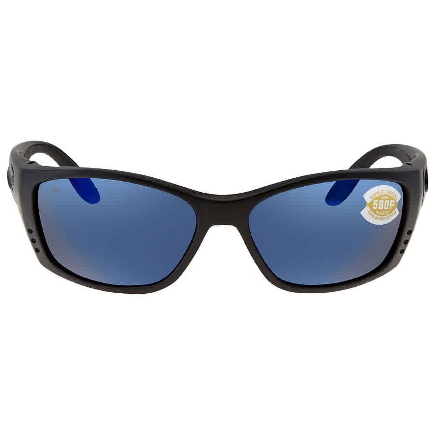 Costa Del Mar Fisch Occhiali Da Sole - Lenti 580, Montatura Full Wrap