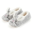 thumbnail image 1 of cosyone1997 Cute Fuzzy Animal Slippers for Women Girls Teens Kids, Warm Fluffy Bedroom Socks Indoor, Cozy House Shoes Non-slip Grip Soles, Winter Funny Gifts Unique, 1 of 7