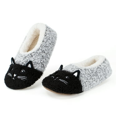 Sanrio Kuromi Slippers Cute Cinnamoroll Hello Kitty Cotton Fuzzy ...