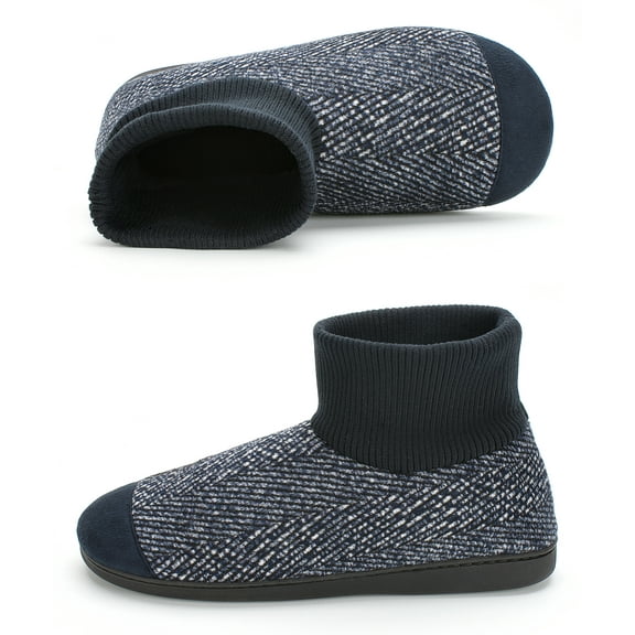 cosyone1997 Unisex Slippers for Women & Men, Cozy Fleece & Memory Foam House Shoes, Winter Non-slip Slipper Socks, Warm Boot Slippers Indoor Outdoor