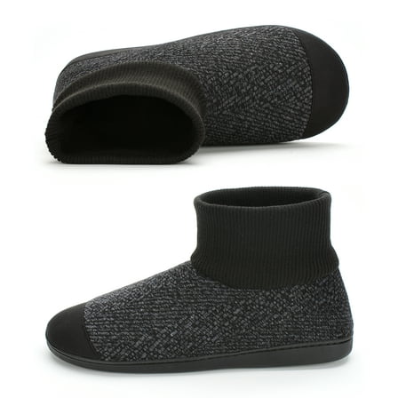 cosyone1997 Unisex Slippers for Women & Men, Cozy Fleece & Memory Foam House Shoes, Winter Non-slip Slipper Socks, Warm Boot Slippers Indoor Outdoor