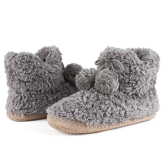 cosyone1997 Fuzzy House Slippers for Women Indoor, Warm Fluffy Slip-on Shoes Non Slip, Winter Warm Bedroom Moccasin Loafers, Cozy Gifts Unique