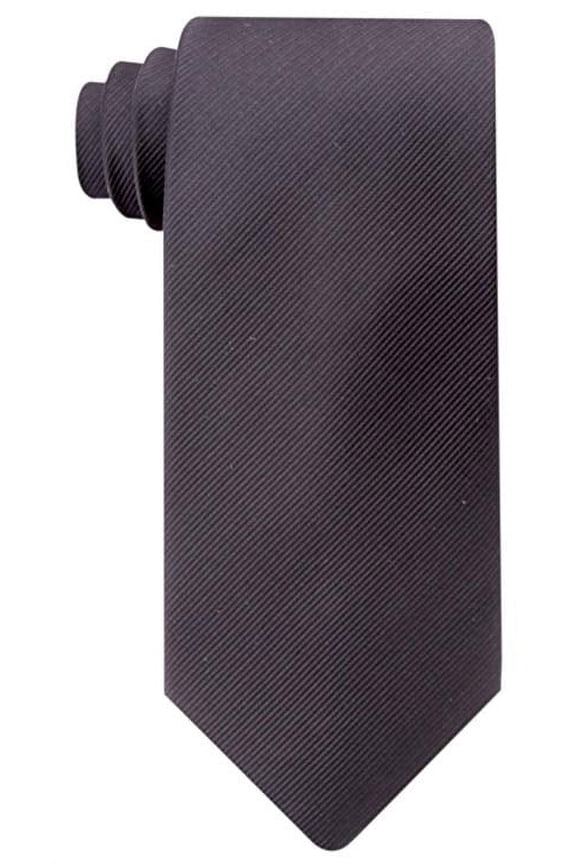 cott Allan Mens Twill Striped Necktie - Red