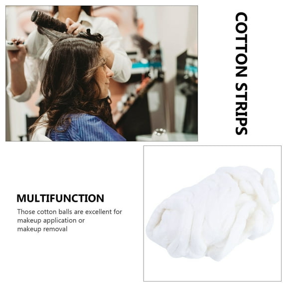 cotton strips 1 Roll Degreasing Cotton Strips Water Absorbent Cotton Disposable Hair Salon Beauty Product