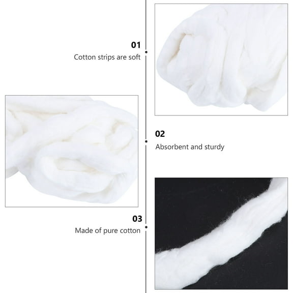 cotton strips 1 Roll Degreasing Cotton Strips Water Absorbent Cotton Disposable Hair Salon Beauty Product