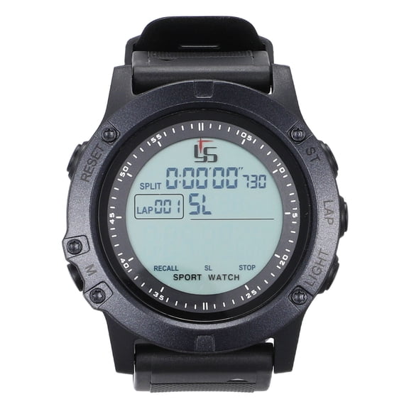 countdown timer watch Soccer Referee Stopwatch ABS Black 1Pack for Fan Gear