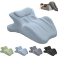 thumbnail image 1 of This couple's pillow features multi-functional support, a 27° tilt angle, and a non-slip, waterproof pillowcase.  It perfectly adapts to various sleeping positions, making it ideal for intimacy, rela, 1 of 10