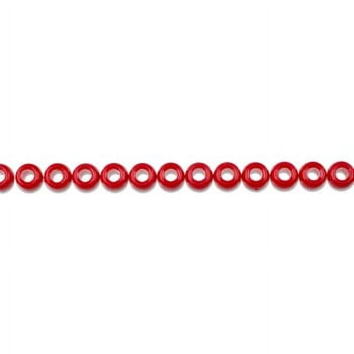 Fun Pack Acrylic Pony Beads 250/Pkg-Red, 250/Pkg - Ralphs