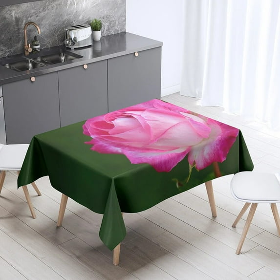 cover dust anti-fouling rectangular decoration home tablecloth printed pattern print flower rose Be