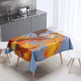 thumbnail image 1 of cover dust anti-fouling rectangular decoration room living home tablecloth pattern printed landscape, 1 of 5