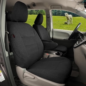 coverdream Sienna Car Seat Covers Custom Fit for 2011-2020 Toyota Sienna SE,LE,XLE,SE/XLE Premium,8-Seater - Polyester Auto Seat Covers(Full Set,Black)