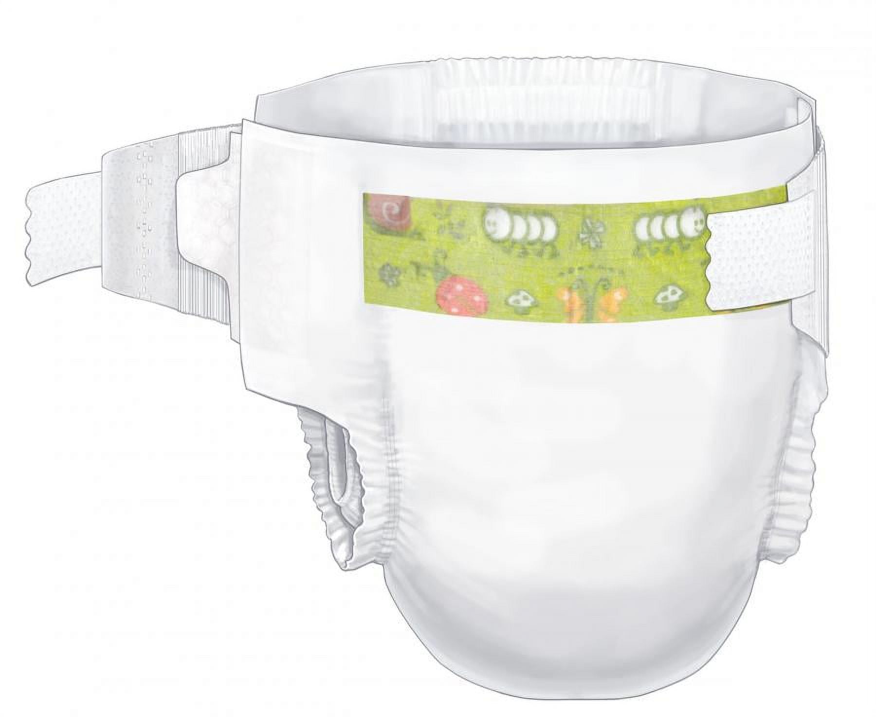 covidien baby diaper tab closure size 3 disposable heavy absorbency-bag of 28
