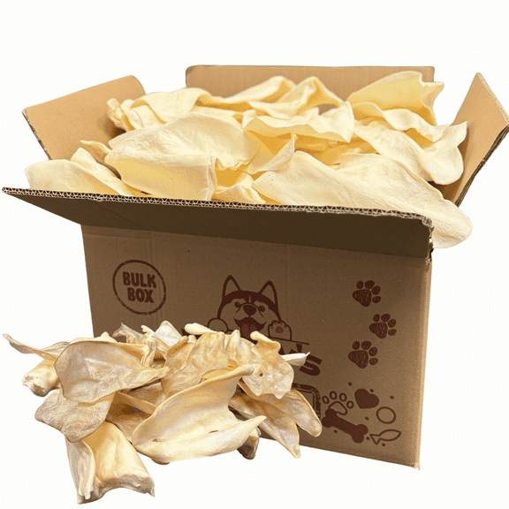 Woofley’s Natural Cow Ears Dog Chews, 40 Count