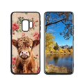 thumbnail image 1 of cow-with-shaggy-hair-2 Phone Case, Designed for Samsung Galaxy S9 Case Soft Silicon for women girls boys wife gift,Shockproof Phone Cover, 1 of 1