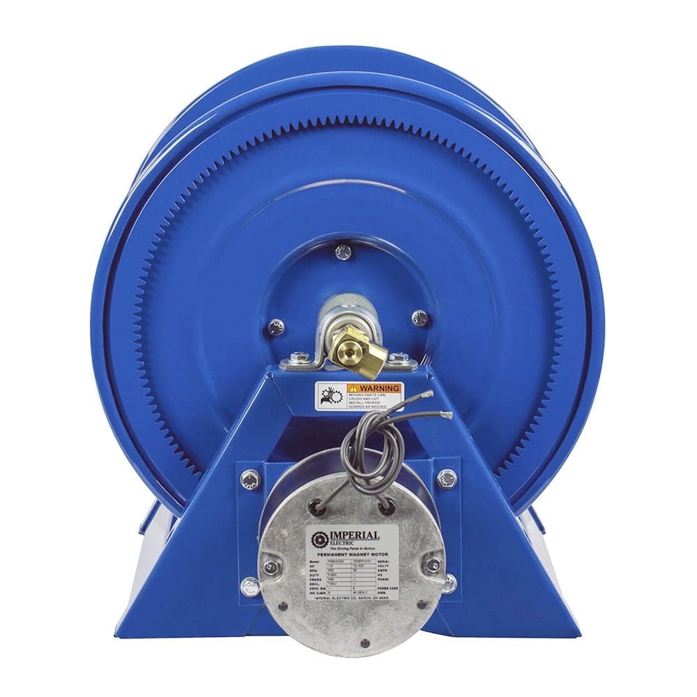 coxreels 1125-4-200 steel hand crank hose reel, 1/2" hose i.d., 200' hose capacity, 3,000 psi, without hose, made in usa