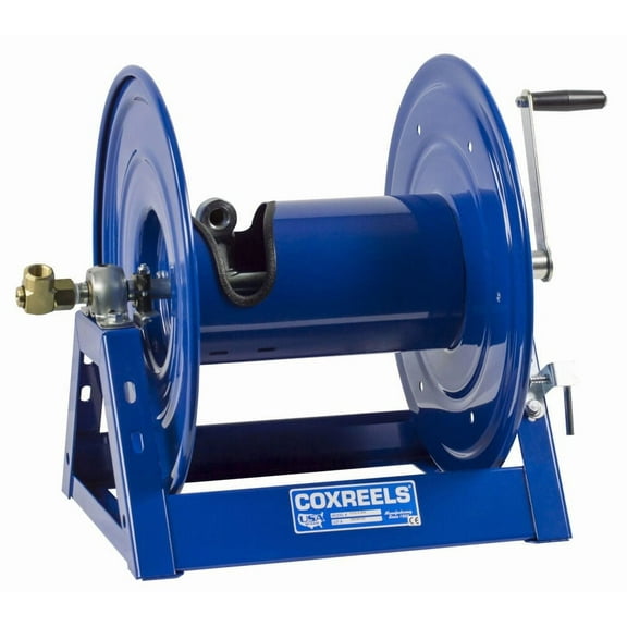 coxreels pressure washer hose reel -3000 psi, 300ft. x 1/2in. capacity, model# 1125-4-200-bvxx