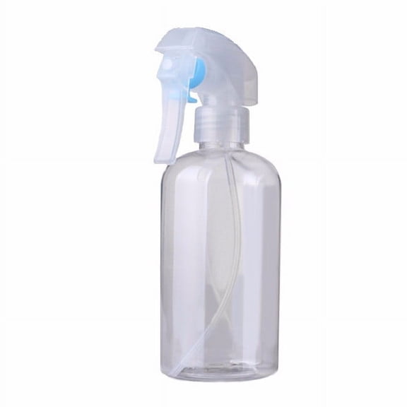 cpengpj 1Pcs 250ml Transparent Fine Mist Spray Bottle, Chubby Shape Empty Spray Container, Refillable Cosmetic Travel Bottle, for Skincare Hairspray
