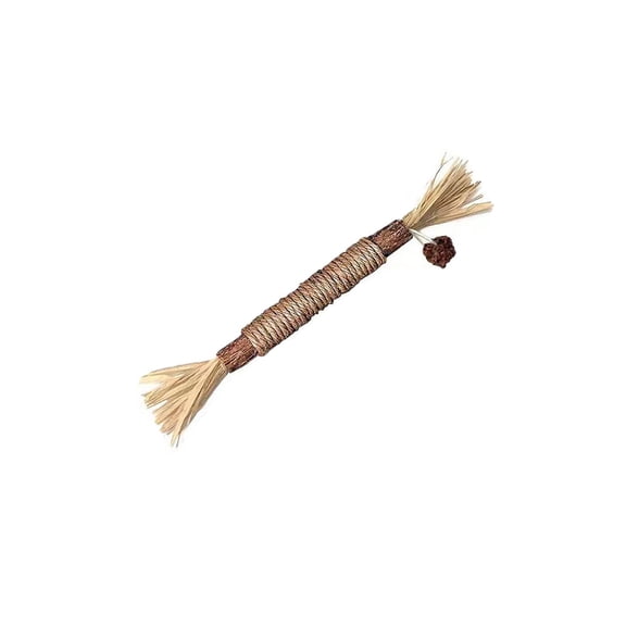 cpengpj 1Pcs Silvervine and Gall Fruit Cats Chewing Toy - Natural Material, Teeth Grinding and Stress - Relieving for Cats