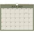 thumbnail image 1 of cpengpj 2025 Wall Calendar with Holidays, Full Year Calendar One Page, Annual Year Wall Calendar with Stickers, 12 Months English Calendar Countdown, 1 of 9