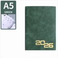 thumbnail image 1 of cpengpj 2026 Deluxe Daily Planner, 365 Days English Organizer with 152 Sheets, Thick Ink-Proof Paper, Foil-Stamped Cover, Weekly/Monthly Layouts for Professionals and Students, 1 of 2