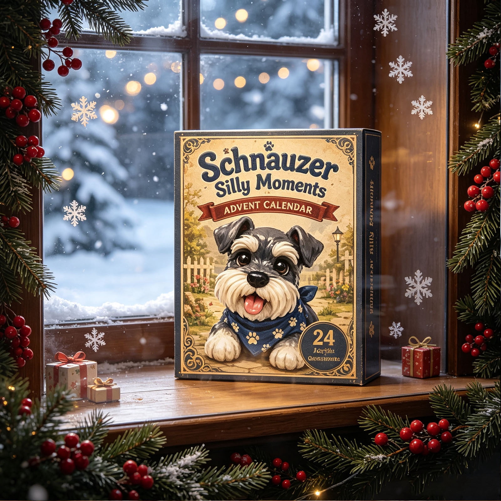 cpengpj 24 Days Christmas Countdown Advent Calendar 2026, with 24Pcs ...