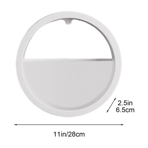 cpengpj 28x28cm Wall - hanging Scandinavian Macaron - style Green Planter - Round Hydroponic Pot with Hidden Drainage