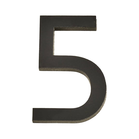 cpengpj 3D Stereoscopic Acrylic Number Plate 2.0in,Scratch Resistant Smooth Surface,for Home Address Sign DIY Display