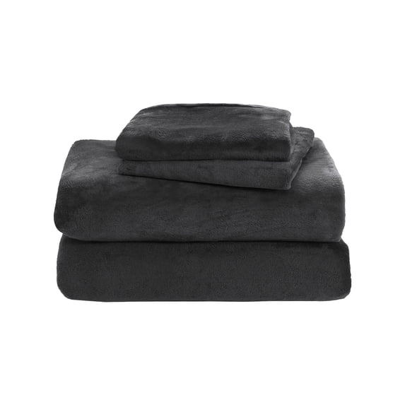 cpengpj 3Pcs Elegants Comfort Luxuriously Soft Velvet Plush Flannel Sheet Set, Cozy Warm Non Pilling Fuzzy Velvet Fleece Pocket Sheet Set Sheet and Pillowcase Sets