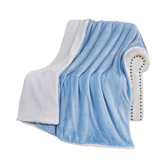 cpengpj 700x100cm Thickened Double Layer Double Sided Fleece Blanket Flannel Lamb Fleece Blanket Sofa Blanket Warm Fleece Winter Quilt, Soft Bedding Blanket for Home Bedroom