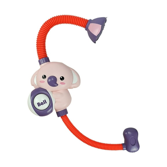 cpengpj Baby Bath Shower Head, Elephant Water Pump with Trunk Spout Rinser, Control Water Flow for Maximum Fun in Tub or Sink for Newborn Babies