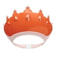 thumbnail image 1 of cpengpj Baby Shower Cap Shield, Shower Cap for Kids, Visor Hat for Eye and Ear Protection for 0-9 Years Old Children, Cute Crown Shape Makes the Baby Bath More Fun, 1 of 9