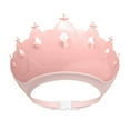 thumbnail image 1 of cpengpj Baby Shower Cap Shield, Shower Cap for Kids, Visor Hat for Eye and Ear Protection for 0-9 Years Old Children, Cute Crown Shape Makes the Baby Bath More Fun, 1 of 8