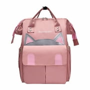 cpengpj Diaper Bag Backpack, Multifunctional Mother and Baby Diaper Bag, Insulated Pockets, Travel Water Resistant Baby Diaper Backpack