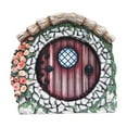 thumbnail image 1 of cpengpj Fairy House Kit, Courtyard Forest Creatives Elfs Gate Female Celestial Tale Gate Wooden Crafts Decoration Home and Desktop Wooden Decoration, Fairy Garden Decorations, 1 of 4