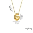 thumbnail image 1 of cpengpj Gold Silver Sideways Initial Letter Necklace, Custom Letter Necklace, Letter Necklace with Symbol, Name Necklace, Best Gift for Her, Mother's Day Gift, 1 of 1