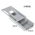 thumbnail image 1 of cpengpj Hidden Under Table Desk Drawer Storage Organizer, Self-Adhesive Under Office Desktop Pencil Tray Drawer, Under Table Storage Tray Drawer for Kitchen, 1 of 2